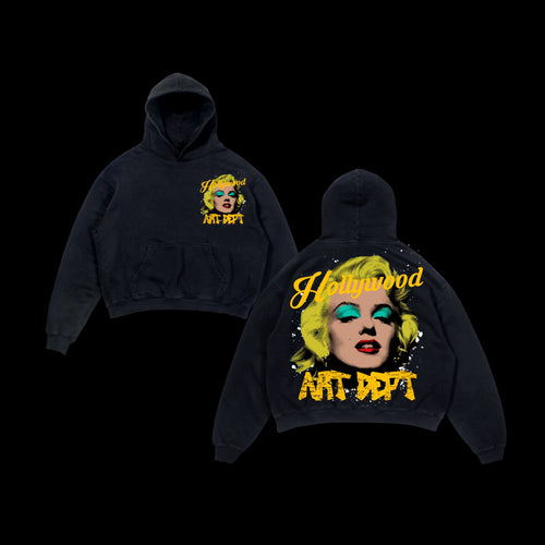 “Hollywood Monroe” pull over hoodie