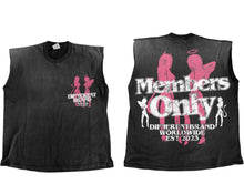 Load image into Gallery viewer, #Members only sleeveless biker T-shirt