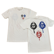 Load image into Gallery viewer, “3 Skull face “Tee T-shirt