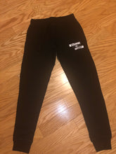 Load image into Gallery viewer, Baltimore vs anybody black “(purple/white log)” jogger sweatpants 🖤💜